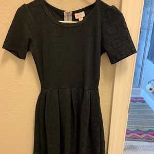 LuLaRoe Amelia dress XXS 0 black